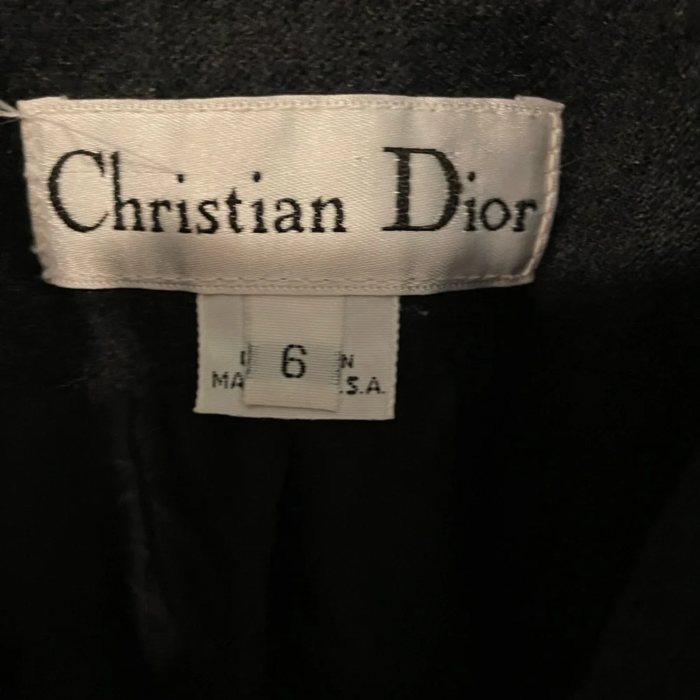 Christian Dior vintage wool suit set